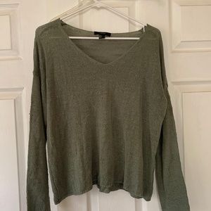 Breezy Green Boxy Sweater